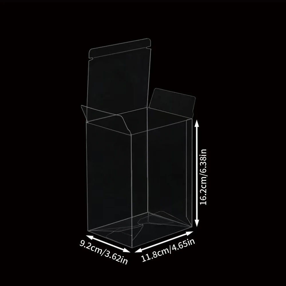 Clear 4″ Funko Pop Protector – Hard PET Plastic Display Case for Trading / Funko Figures