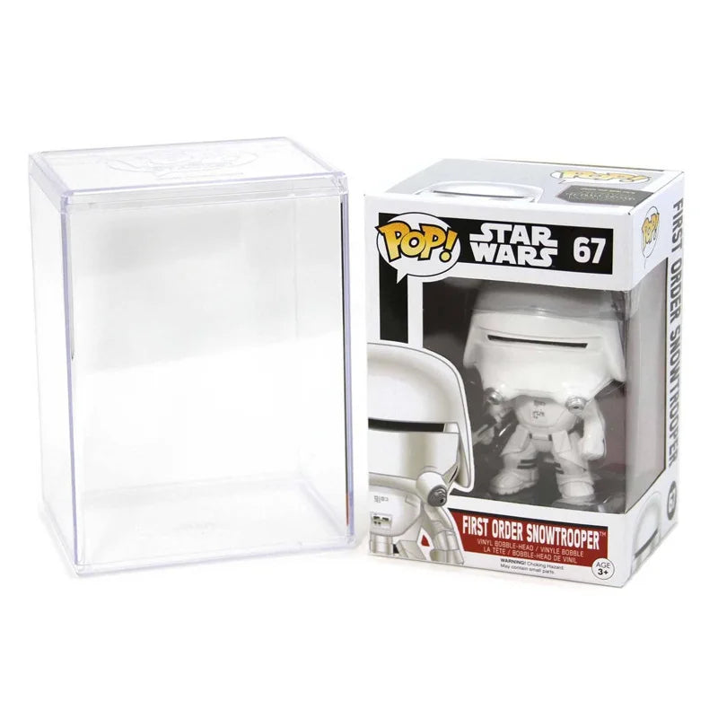 Funko Pop 4-Inch Acrylic Protector Box – Clear Hard Plastic Display Case