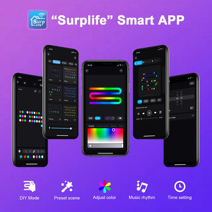 Outdoor LED String Light – USB 5V Waterproof APP-Control Fairy Lights for Camping, Garden, Patio & Christmas Decor