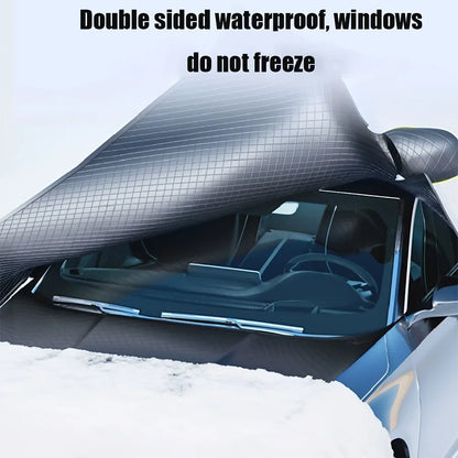 Car Windshield Snow Cover Waterproof Sunshade Frost Protector 304x145cm