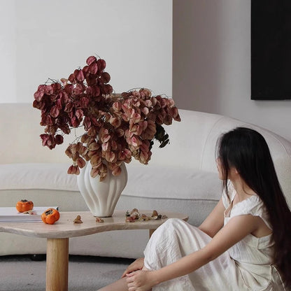 Modern Ceramic Tabletop Vase – Light Luxury Decorative Flower Vase