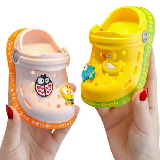 Cute Children's Soft Soled Anti-Slip Flip Flops for Indoor/Outdoor