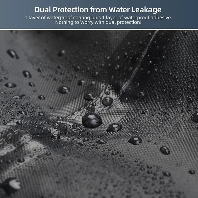 Outdoor BBQ Grill Cover – Waterproof Oxford Fabric, Portable, Heavy-Duty Protection