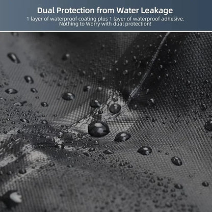 Outdoor BBQ Grill Cover – Waterproof Oxford Fabric, Portable, Heavy-Duty Protection