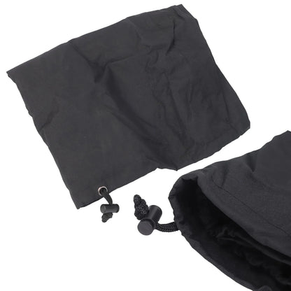 Backyard Woodfire Grill Cover Black – Weather-Resistant BBQ Protection Durable Oxford Fabric