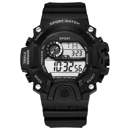 Men's/Miltary Sports Electronic Waterproof Digital Wristwatch
