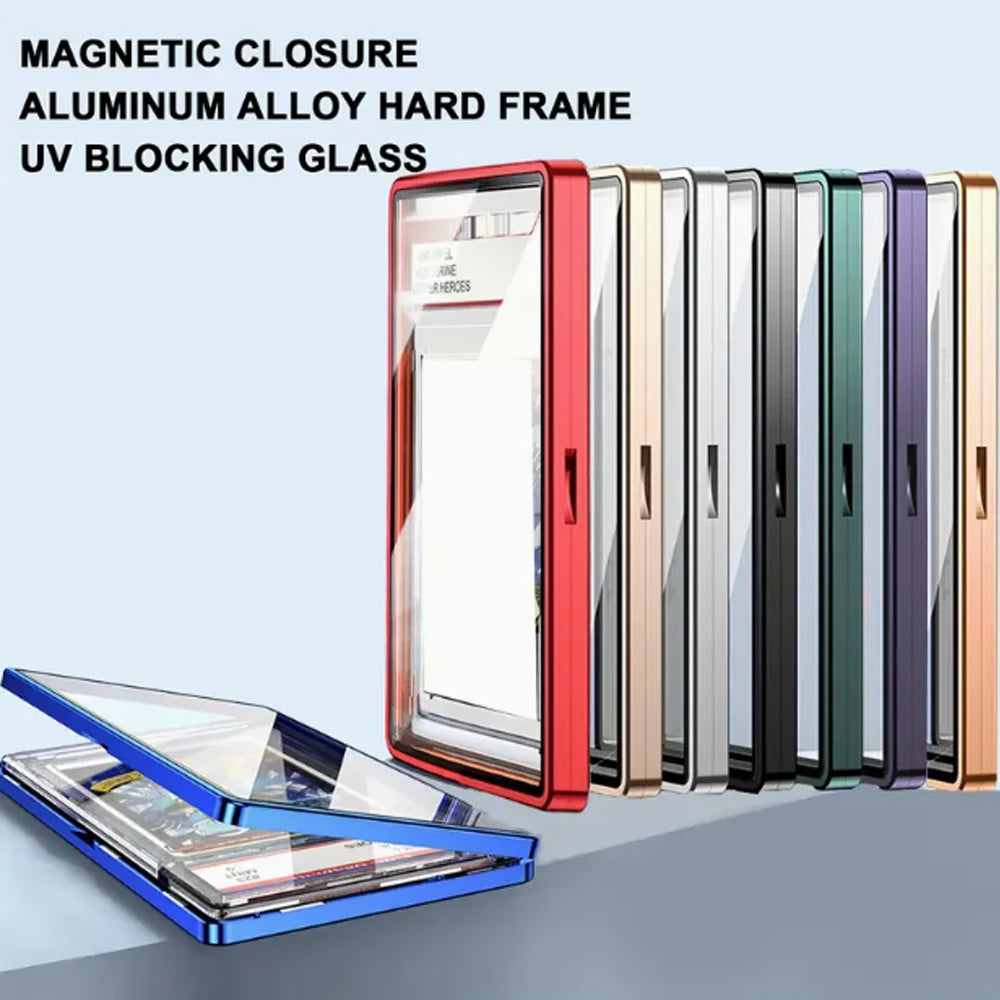 Aluminum Alloy Graded Card Protect Cases For PSA CGC BGS Graded Trading Cards