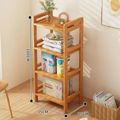 Kitchen Shelf Rack Floor Standing Multi-Layer