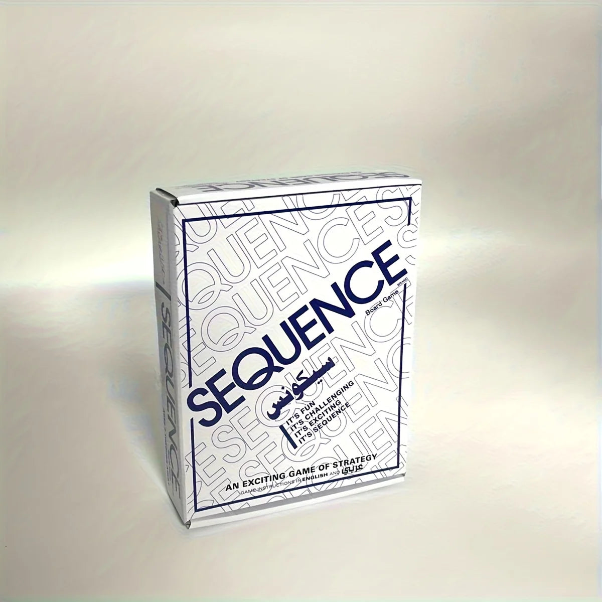 Sequence Strategy Game – Large Board, 2–12 Players, Family & Party Game