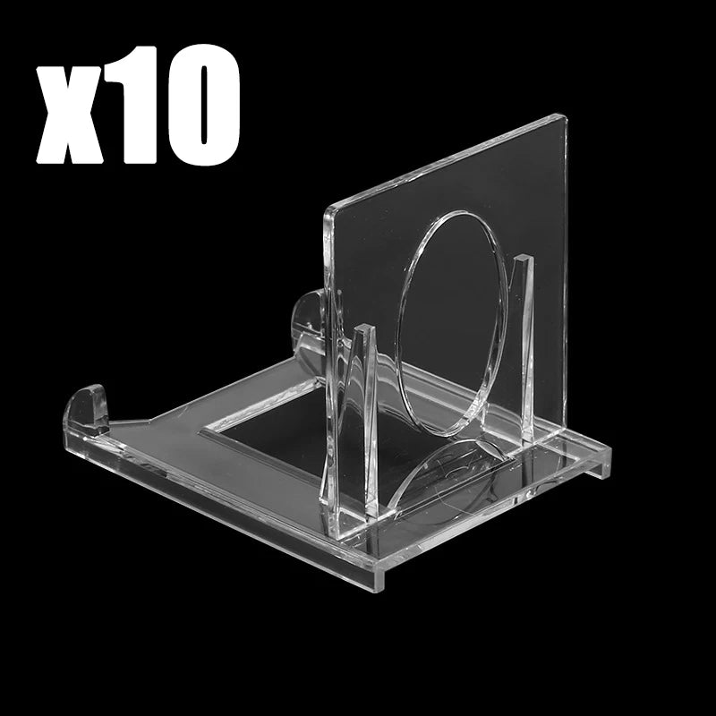 1-10 Pcs Clear Magnetic Card Holder Protective Case for Sports Trading Cards