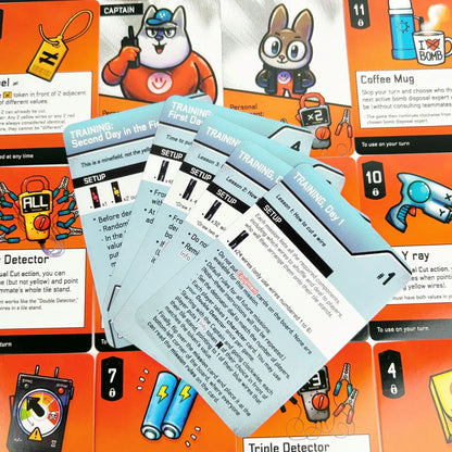 Bomb Busters – Cooperative Deduction Board Game 66 Missions