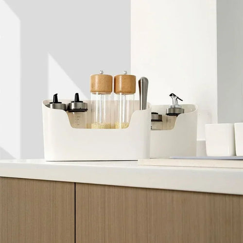 Wall-mounted Adhesive Storage Rack Multifunctional for Kitchen/Bathroom/Bedroom