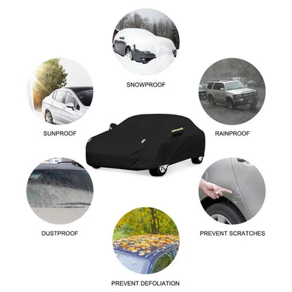 All-Weather Car Cover Waterproof Snow Sun Dust Protection for Volkswagen Golf