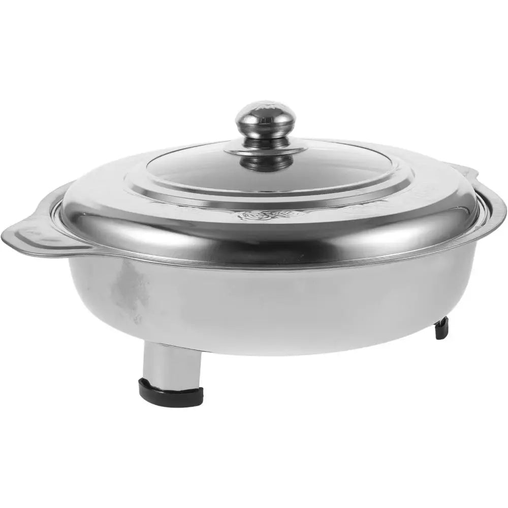 Stainless Steel Portable Buffet Chafing Dish – Detachable Legs, Handle & Multiuse Tray