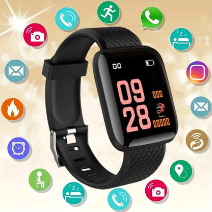Men/Women Smart Watch Waterproof Sport Wristband Running Fitness Monitor