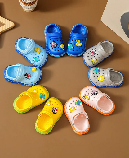 Cute Children's Soft Soled Anti-Slip Flip Flops for Indoor/Outdoor
