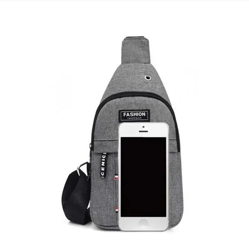 Men's Waterproof Large Capacity Fanny Pack Adjustable Strap