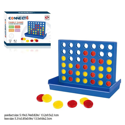 Classic Connect 4 – 4‑in-a-Row Strategy Board Game for Kids and Teens