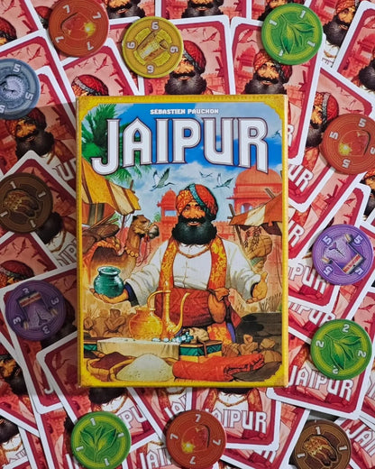 Jaipur Strategy Card Game | Fast-Paced 2-Player Trading & Tactics Game