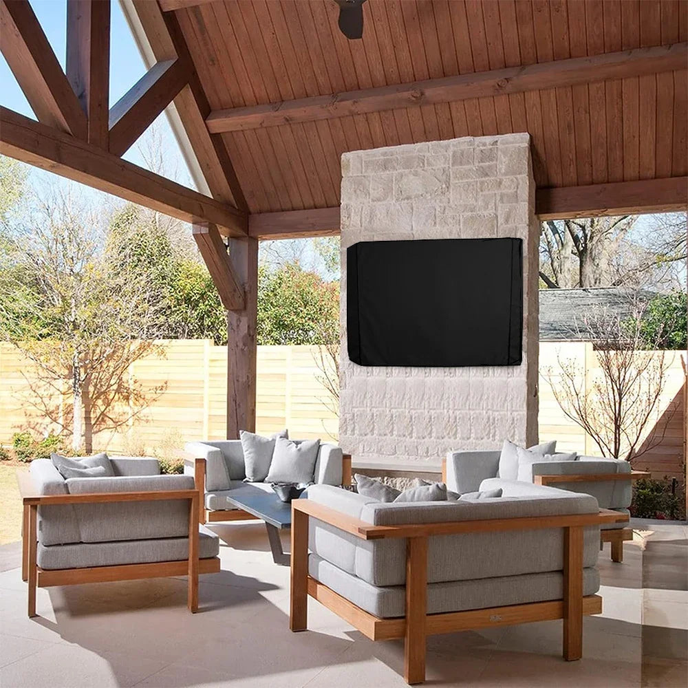 Outdoor TV Cover 32"-50" – Weatherproof Dust & Rain Protection for Garden Patio