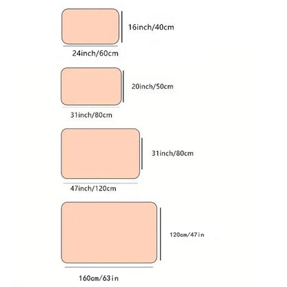 Modern Gaming Arcade Design Non-Slip Area Rug Rectangle Washable Home Carpet