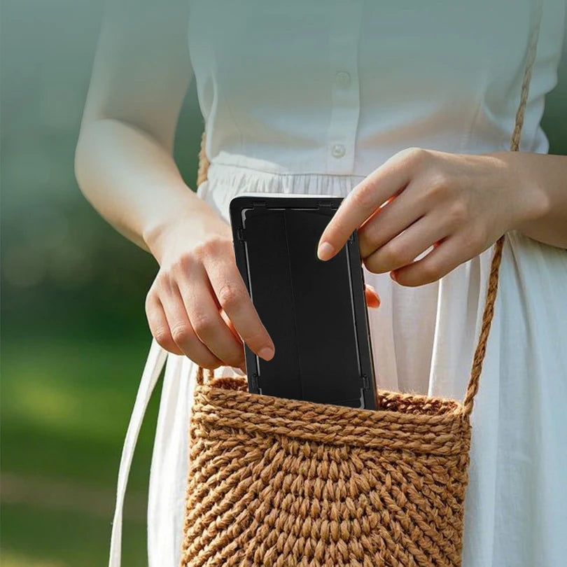 RGB LED Photo Light Portable Bi-Color 3200K-5600K Video Lamp with Built-in Battery