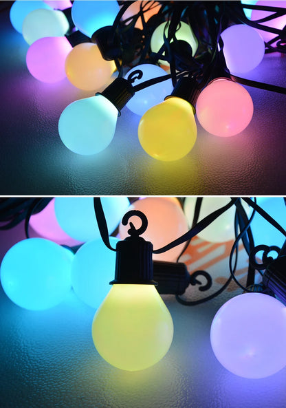 Outdoor LED String Light – USB 5V Waterproof APP-Control Fairy Lights for Camping, Garden, Patio & Christmas Decor