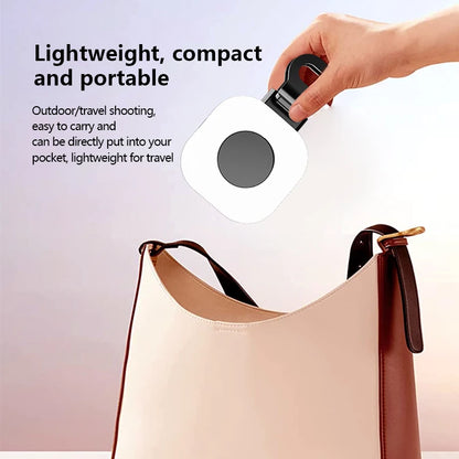 Portable Beauty Fill Light Pocket LED Selfie Light with Clip for Live Streaming & Photos