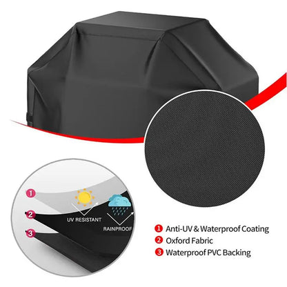 Outdoor Grill Cover Waterproof Heavy Duty BBQ Cover Weather Resistant UV Large