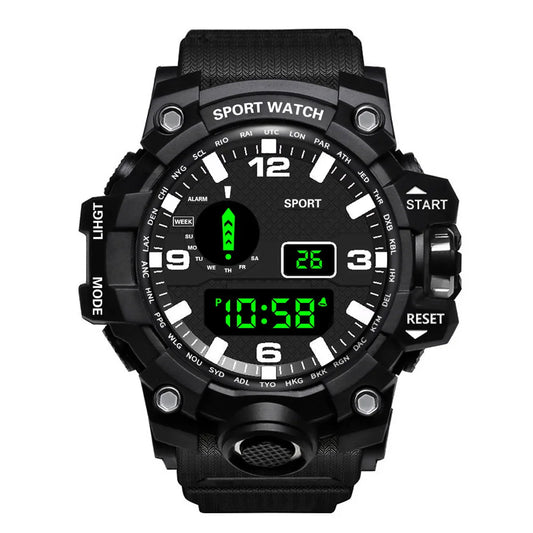 Men's/Miltary Sports Electronic Waterproof Digital Wristwatch