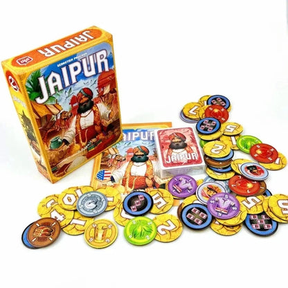 Jaipur Strategy Card Game | Fast-Paced 2-Player Trading & Tactics Game