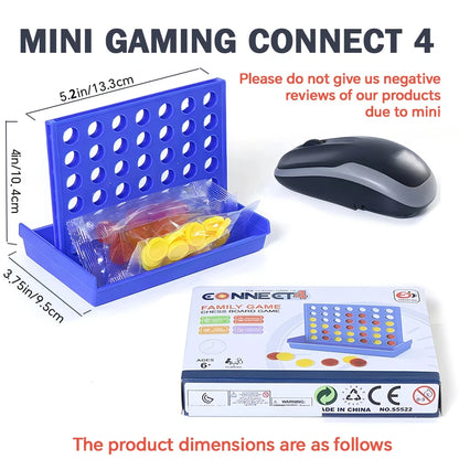 Classic Connect 4 – 4‑in-a-Row Strategy Board Game for Kids and Teens