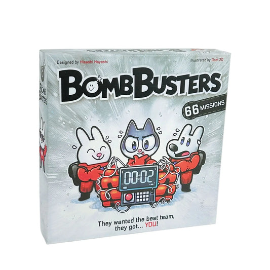Bomb Busters – Cooperative Deduction Board Game 66 Missions