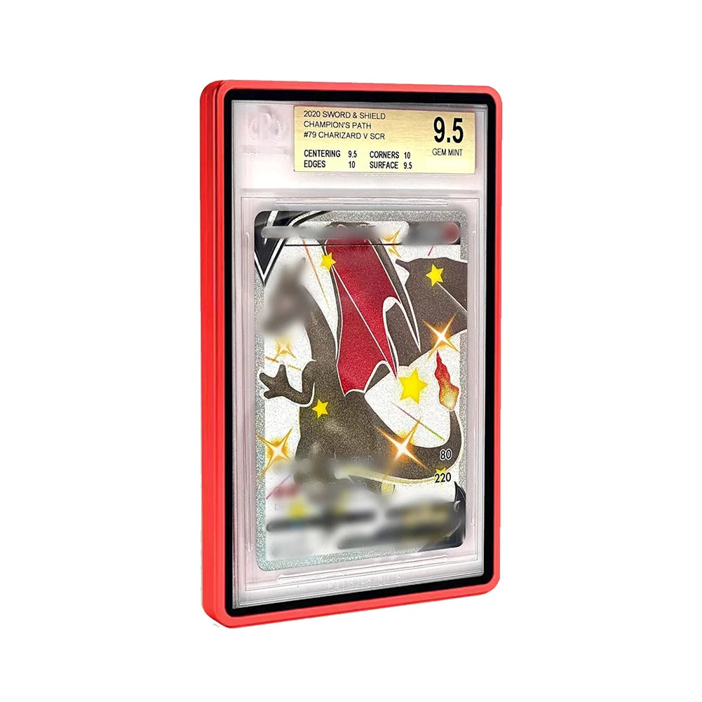 Aluminum Alloy Magnetic Display Case for BGS 35PT Graded Cards – UV & Scratch Resistant Collector Box