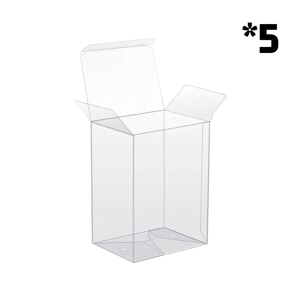 Clear 4″ Funko Pop Protector – Hard PET Plastic Display Case for Trading / Funko Figures