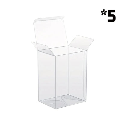 Clear 4″ Funko Pop Protector – Hard PET Plastic Display Case for Trading / Funko Figures