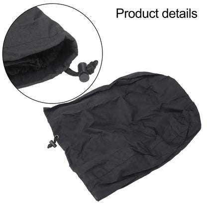 Backyard Woodfire Grill Cover Black – Weather-Resistant BBQ Protection Durable Oxford Fabric