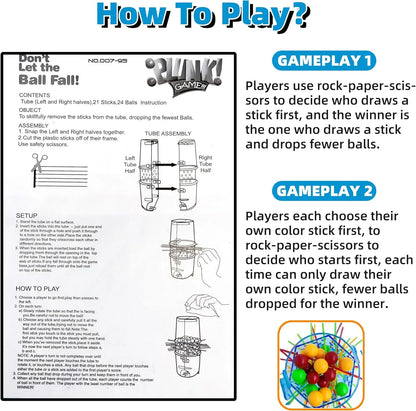 Don’t Let the Ball Fall – Family Strategy Board Game Fun Skill Game for Kids & Adults