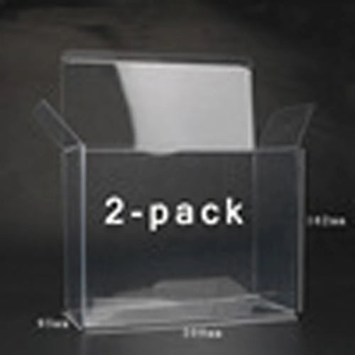 2-Pack Protector Case for Funko Pop – Clear PET Protective Box for Collectible Figures