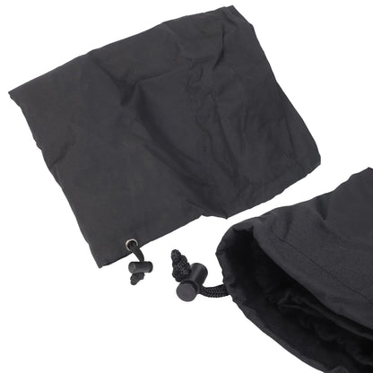 Backyard Woodfire Grill Cover Black – Weather-Resistant BBQ Protection Durable Oxford Fabric