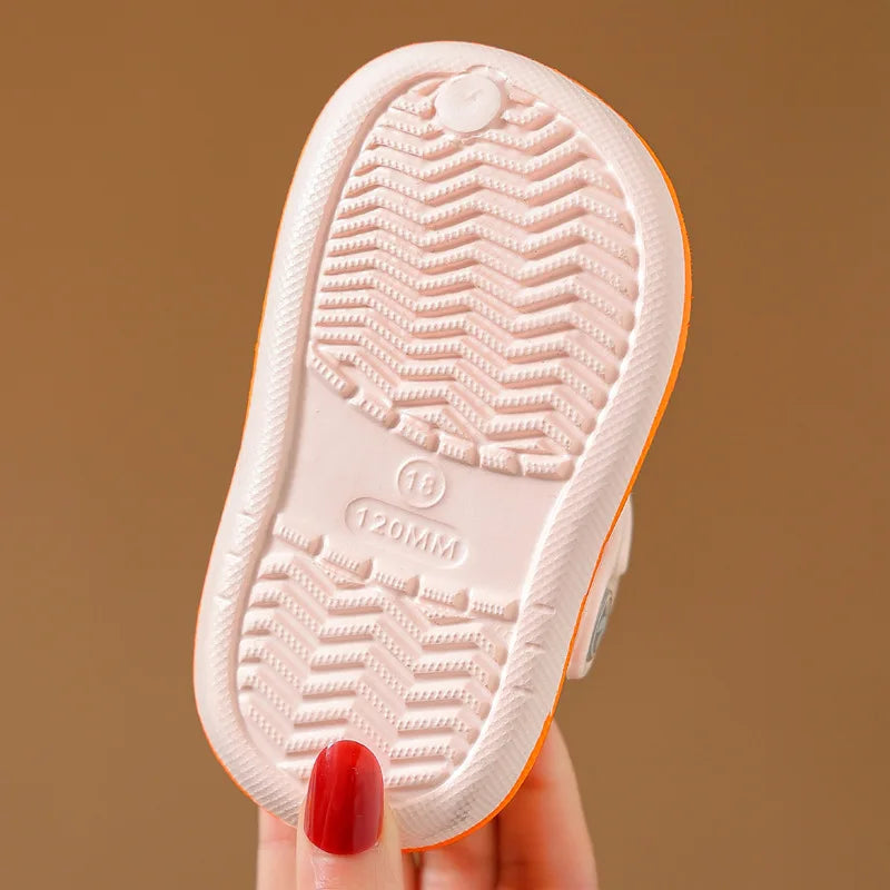 Cute Children's Soft Soled Anti-Slip Flip Flops for Indoor/Outdoor