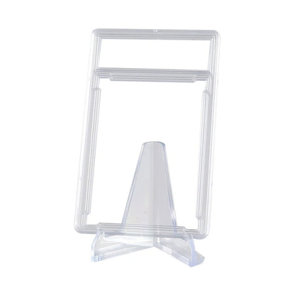 35PT Magnetic Clear Card Holder Protective Display Case – For Idol Photos, Sports Cards, Trading Cards & Collectibles