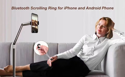 Bluetooth Scrolling Ring Remote – Magnetic Page‑Turner for TikTok, Reading & Video (iOS / Android)