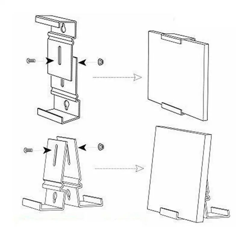 Comics Book Display Frame – Wall-Mounted Transparent Holder for Cards & Books